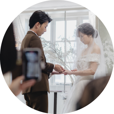 挙式本番のイメージ写真