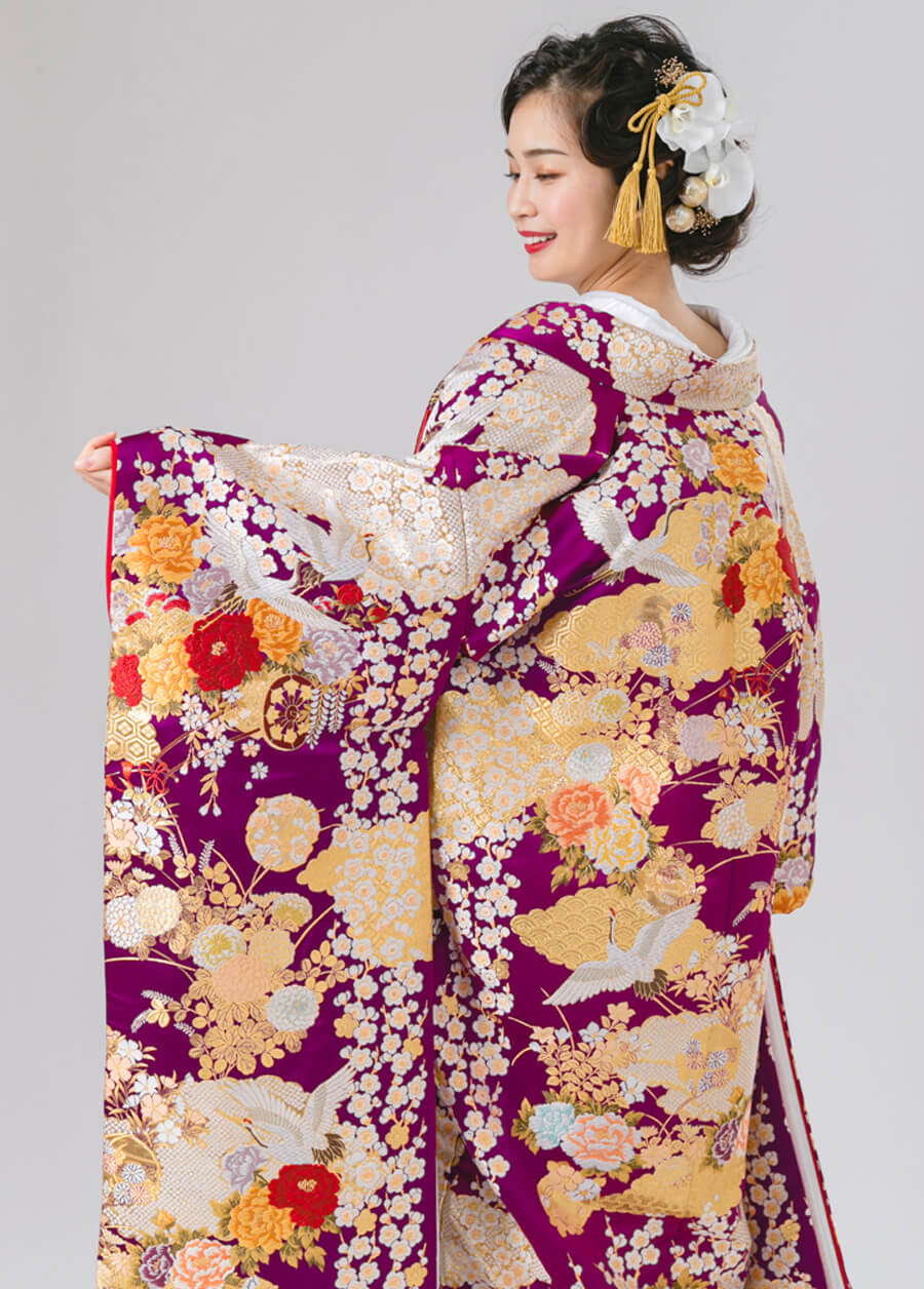 献上梅花飛翔鶴