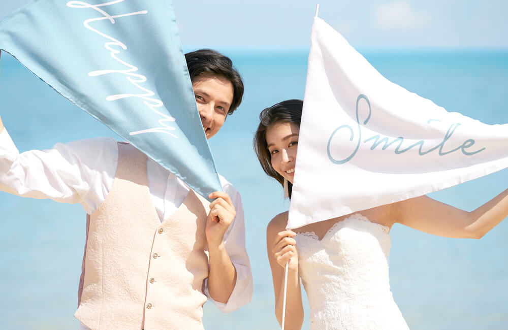 小さな結婚式 沖縄イル・ド・レ チャペル（ブルーインフィニティー）