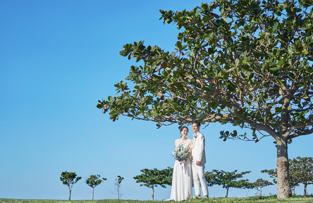 小さな結婚式 沖縄サザンビーチチャペル(シーシェルブルー)