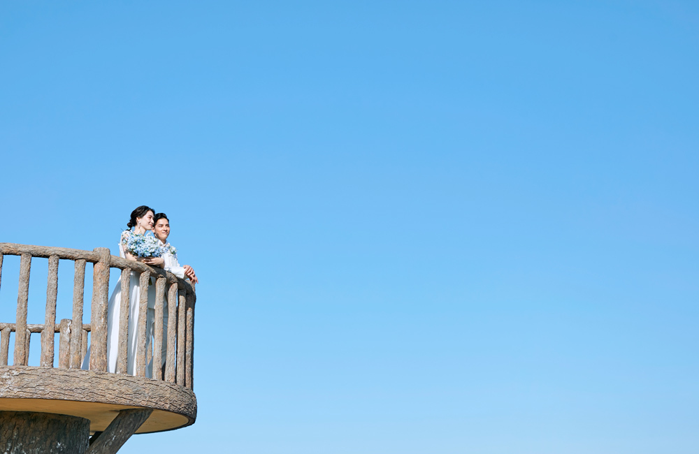 小さな結婚式 沖縄サザンビーチチャペル(シーシェルブルー)