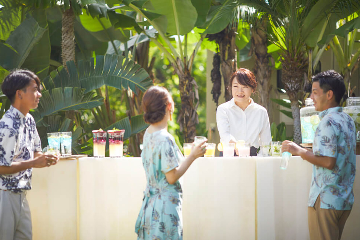 小さな結婚式 沖縄イル・ド・レ スタジオ