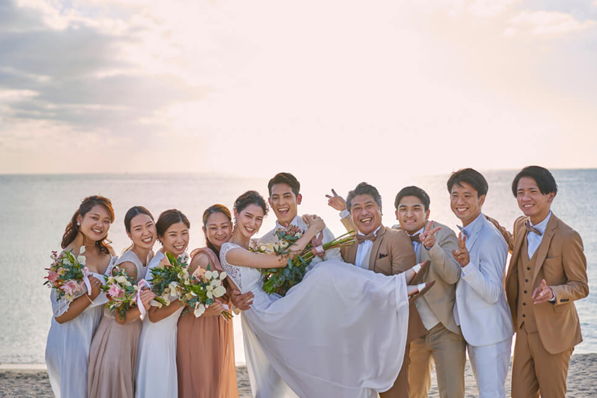 小さな結婚式 沖縄サザンビーチスタジオ