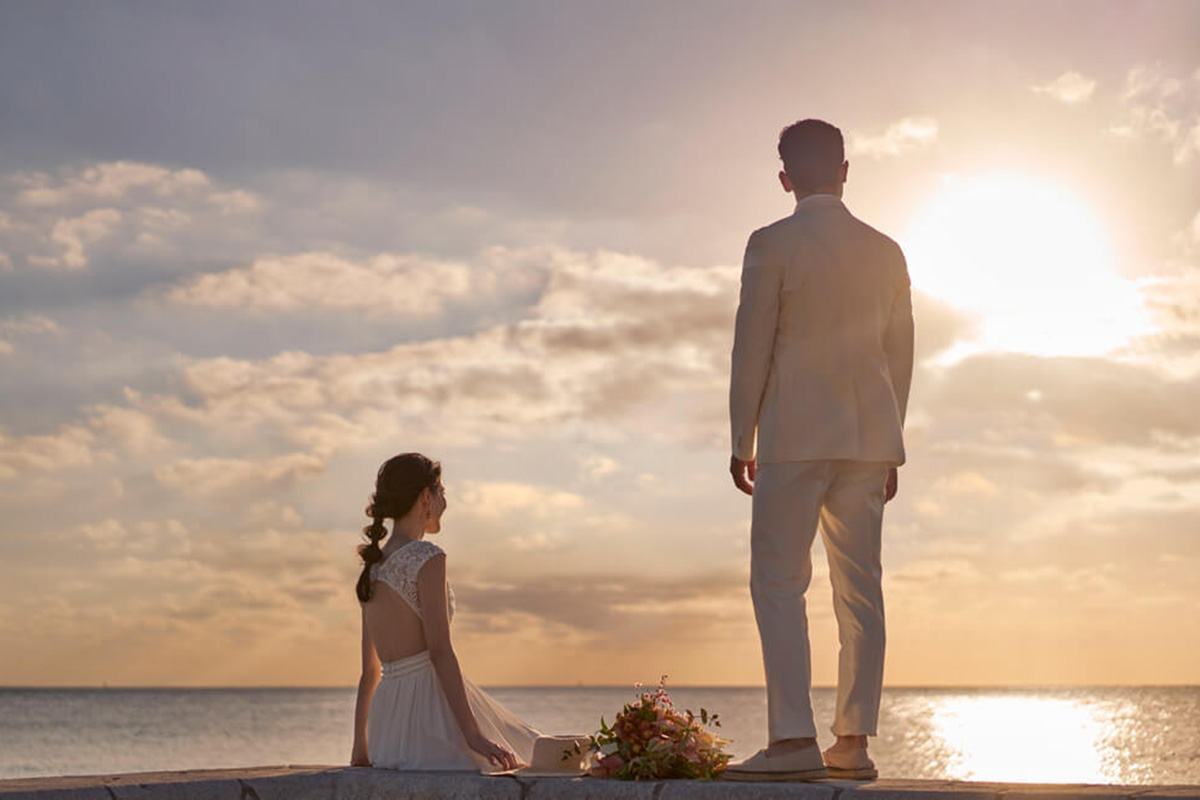 小さな結婚式 沖縄サザンビーチスタジオ