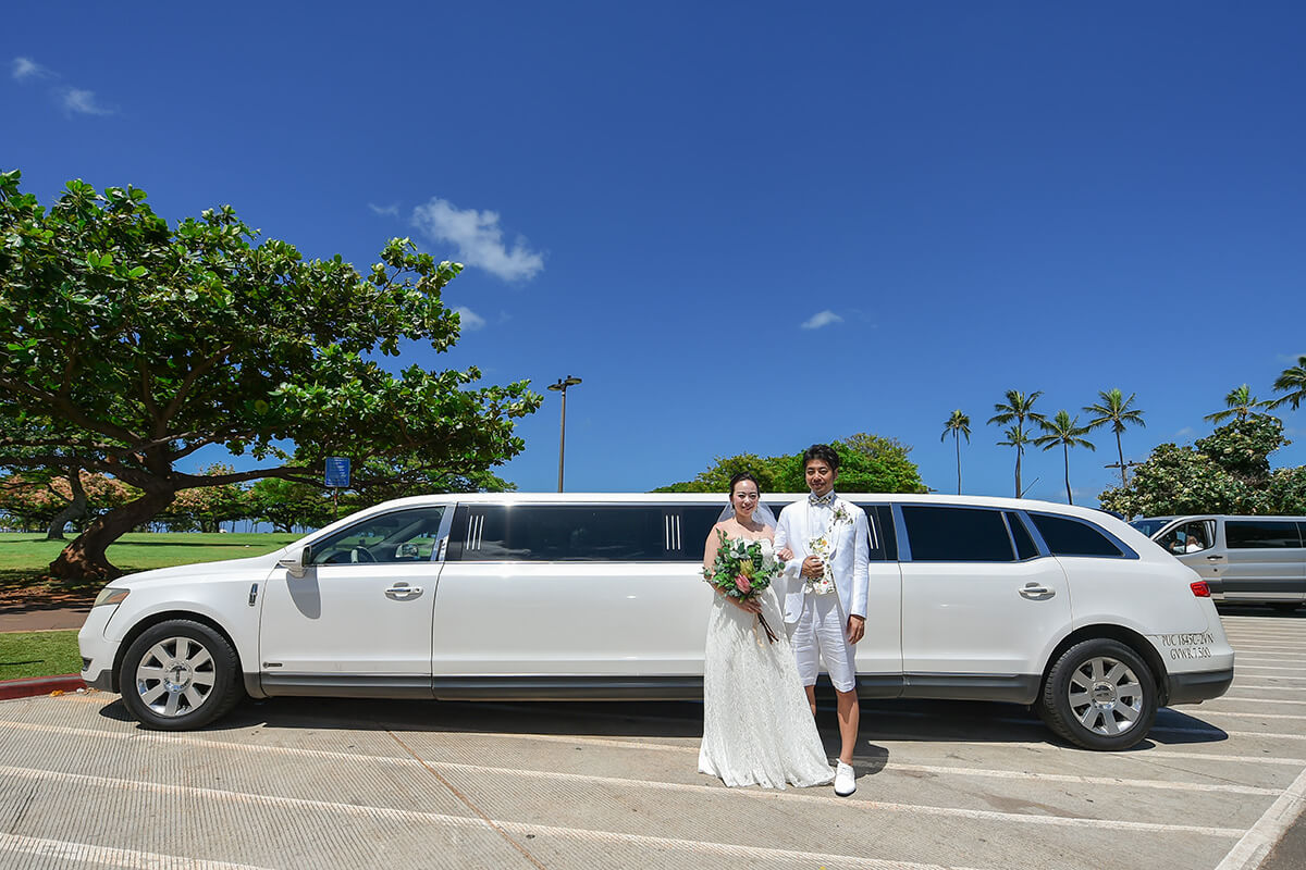 ハワイウェディング（マジックアイランドガーデン）