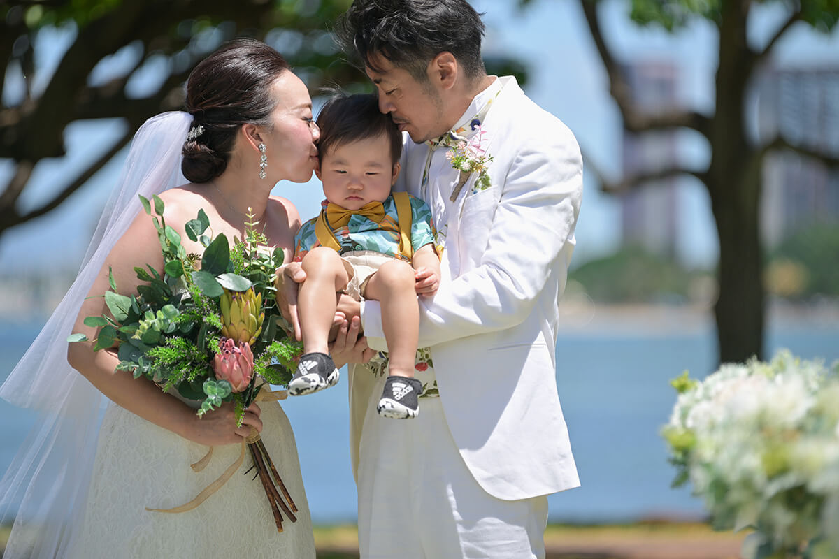 ハワイウェディング（マジックアイランドガーデン）