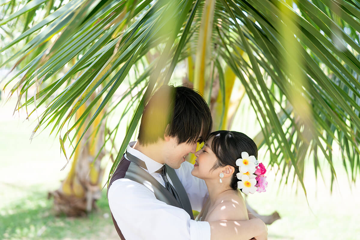 ハワイウェディング（マジックアイランドガーデン）