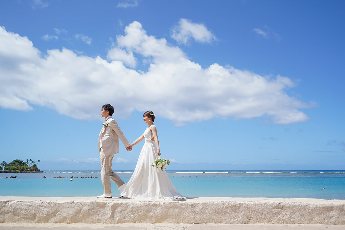 ハワイウェディング（セントクレメンツ教会）