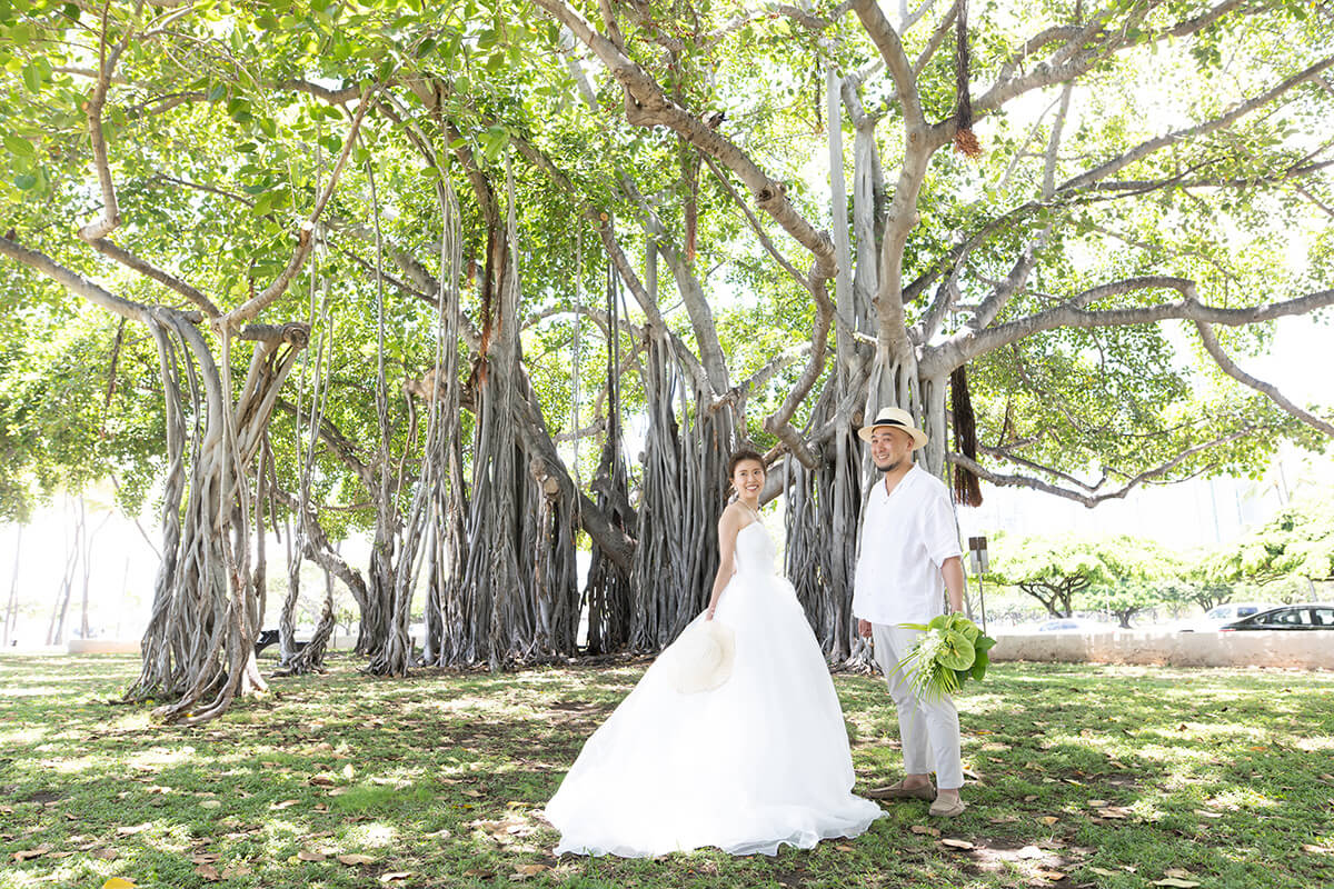 ハワイウェディング（セントクレメンツ教会）