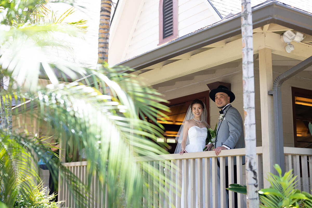 ハワイウェディング（セントクレメンツ教会）