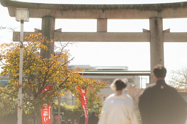 愛媛縣護國神社　挙式