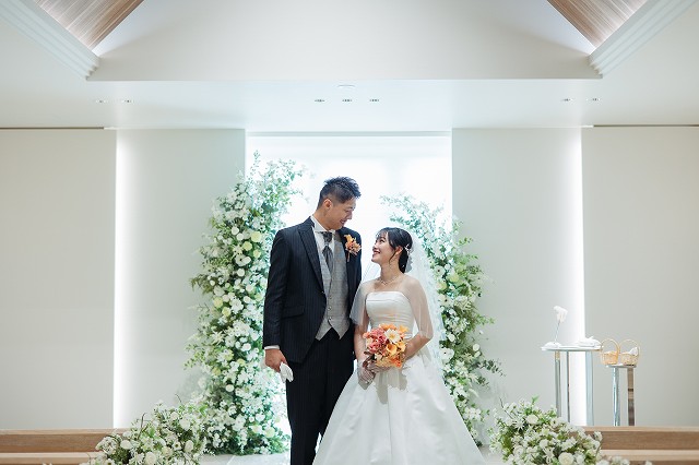 小さな結婚式松山店　チャペルフォト