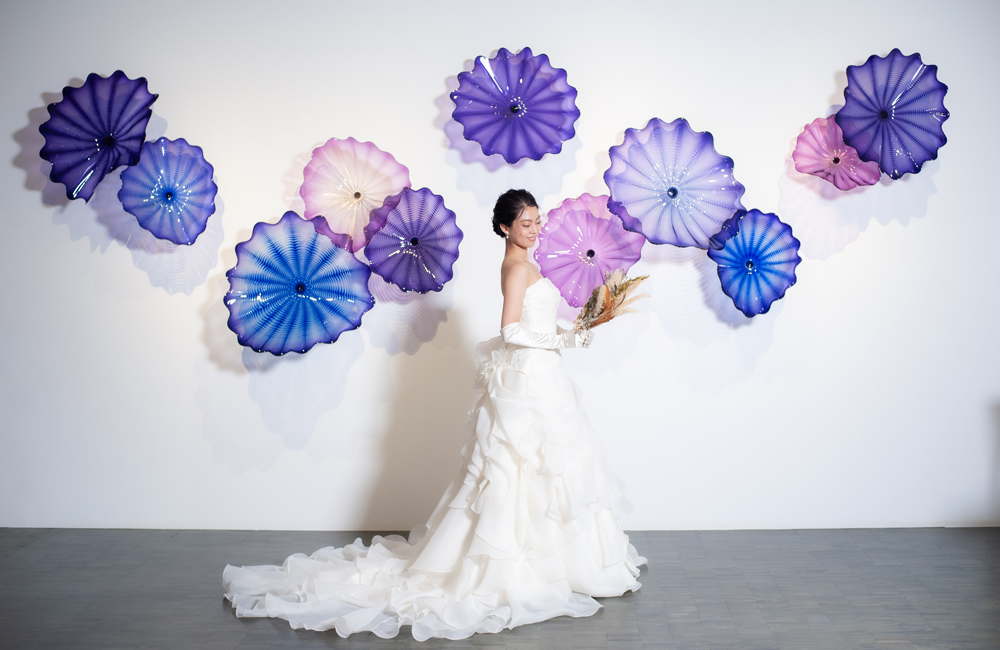 軽井沢　風通る白樺と苔の森チャペル