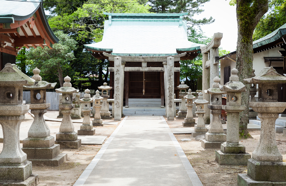 今治城内鎮座 吹揚神社