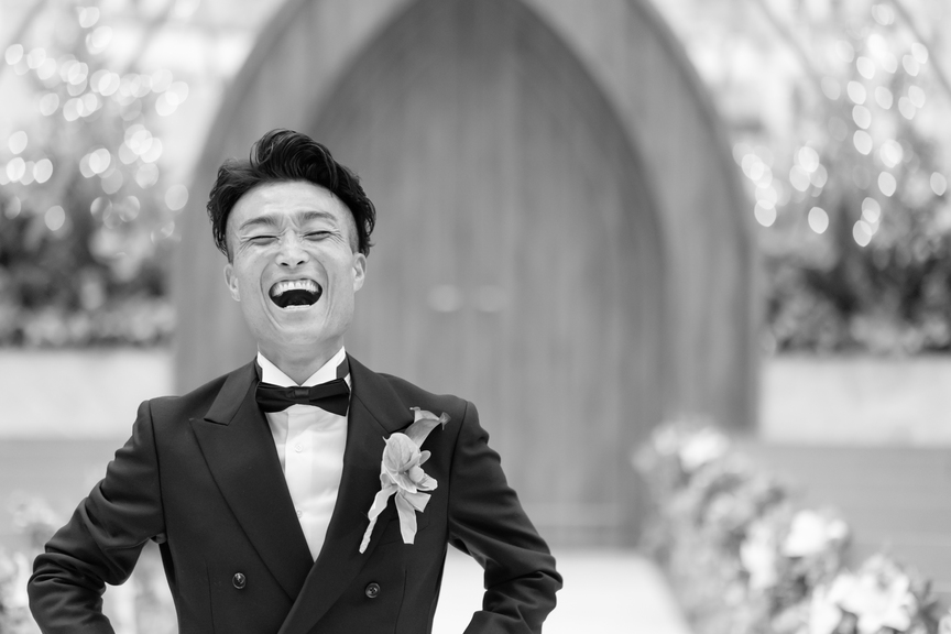 笑顔が止まらない!“結婚式の常識を壊したい”おふたりの楽しいウェディング