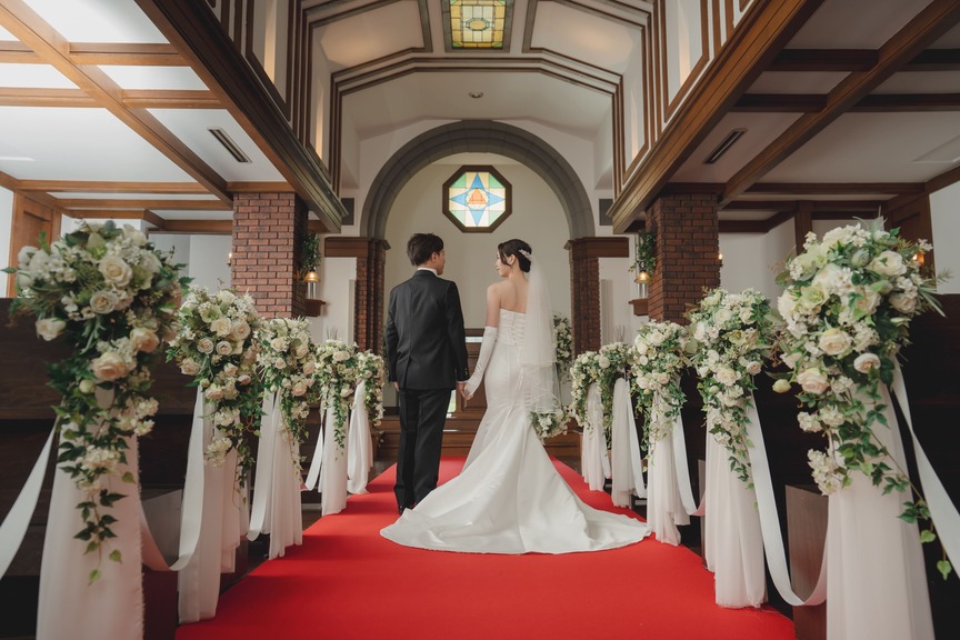 2025年9月　小樽チャペルでふたり式♡