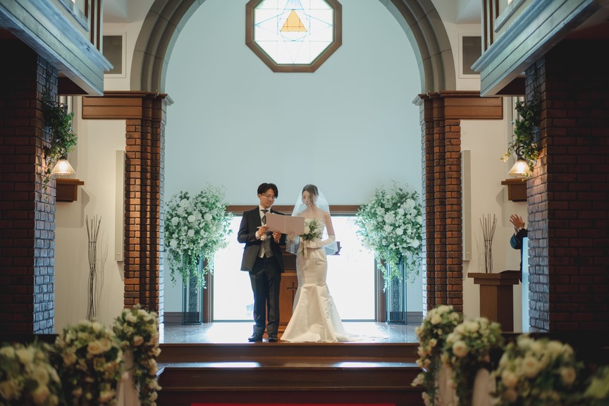 2025年9月　小樽チャペルでふたり式♡