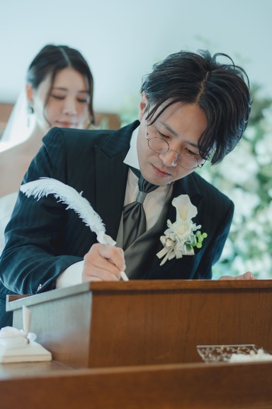 2025年9月　小樽チャペルでふたり式♡