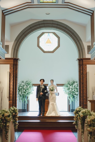 2025年9月　小樽チャペルでふたり式♡