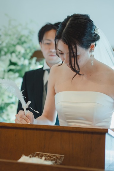 2025年9月　小樽チャペルでふたり式♡