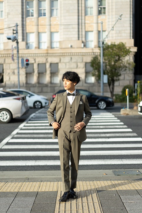 新作タキシードのご紹介☆*:.　