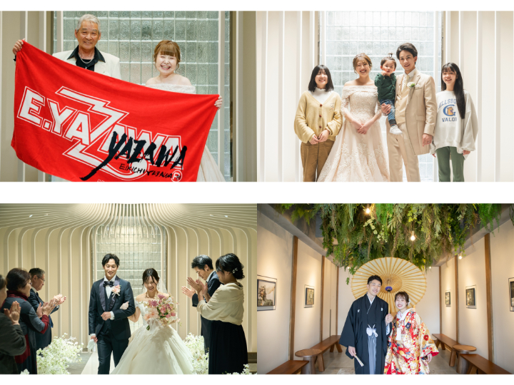 ２０２４年【熊本店】たくさんのウエディングをありがとうございます！