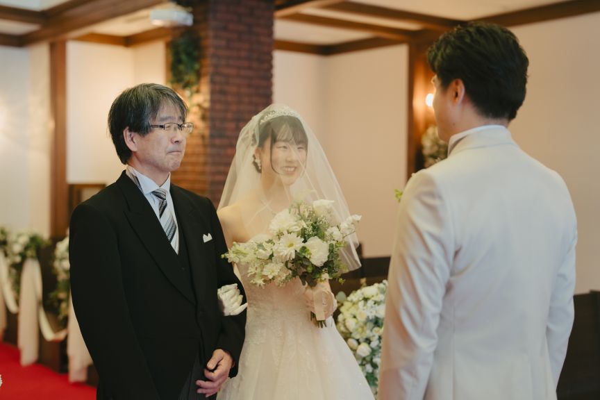 【小樽で叶える家族挙式】　温もりに包まれる少人数挙式＆アットホームな家族婚