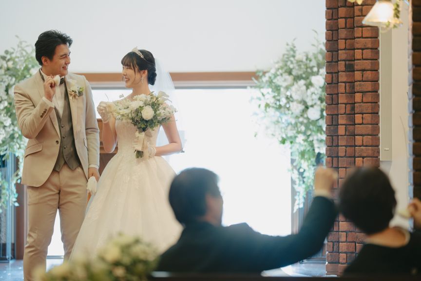 【小樽で叶える家族挙式】　温もりに包まれる少人数挙式＆アットホームな家族婚