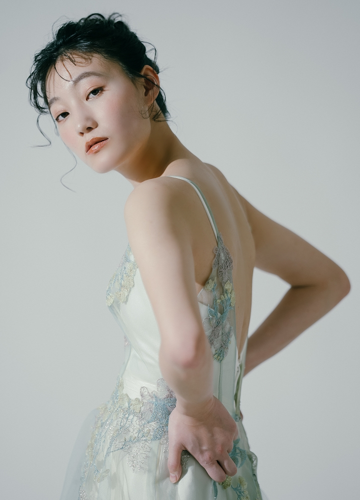 新作ドレス紹介♬　夏らしい涼やかカラードレス