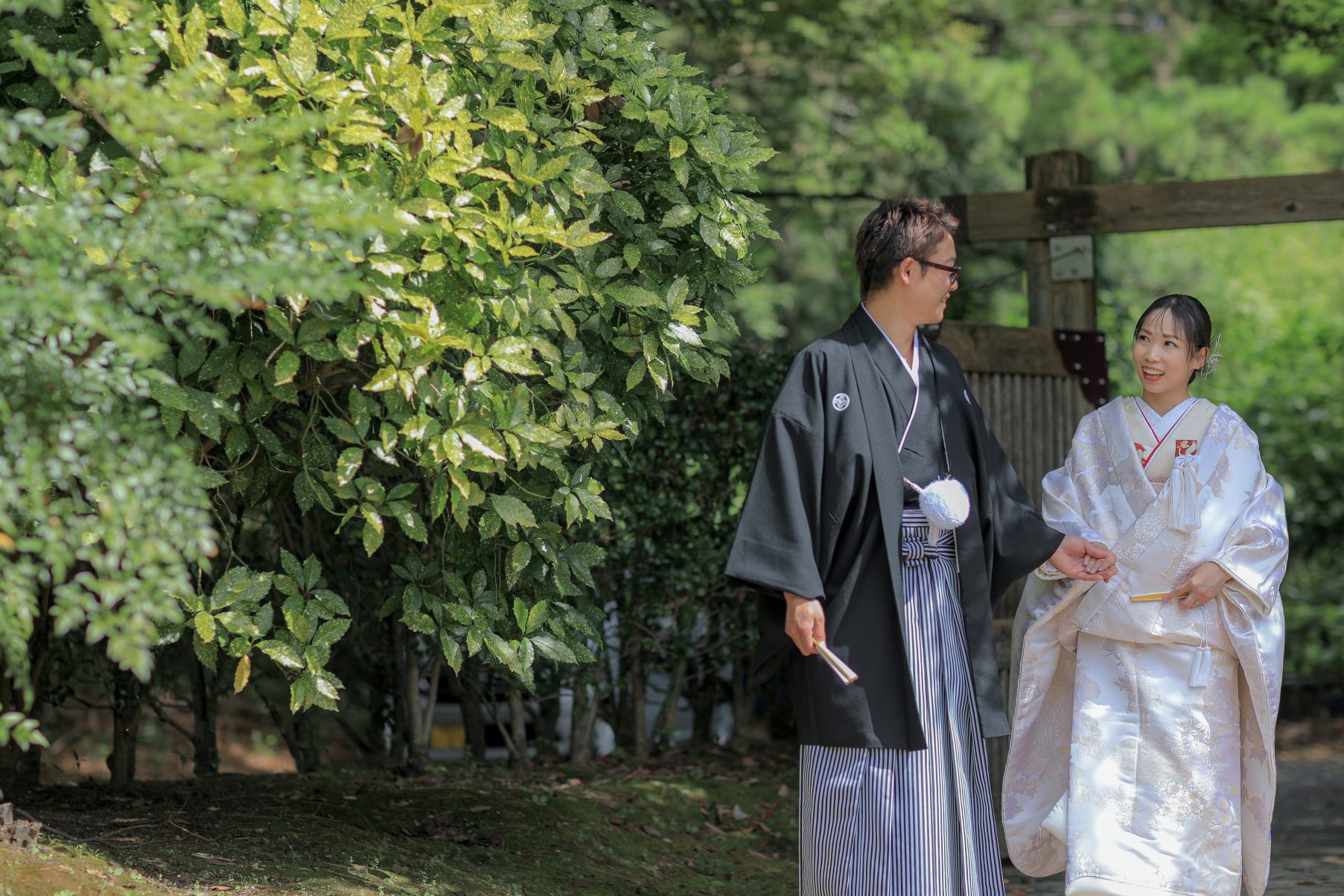 宮崎県にある日向景修園で🎍～ロケーション撮影part１～