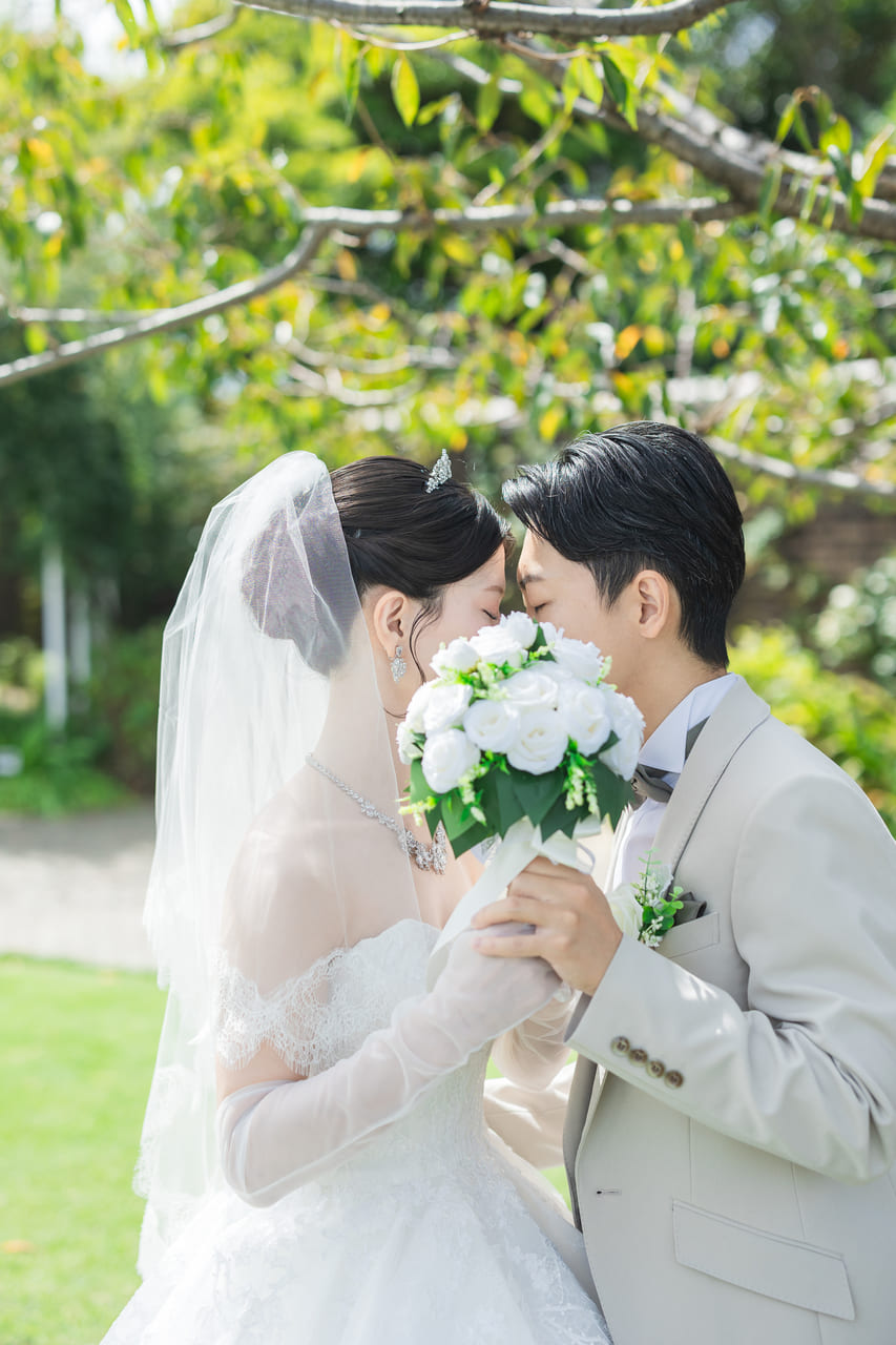 【家族だけでの結婚式】