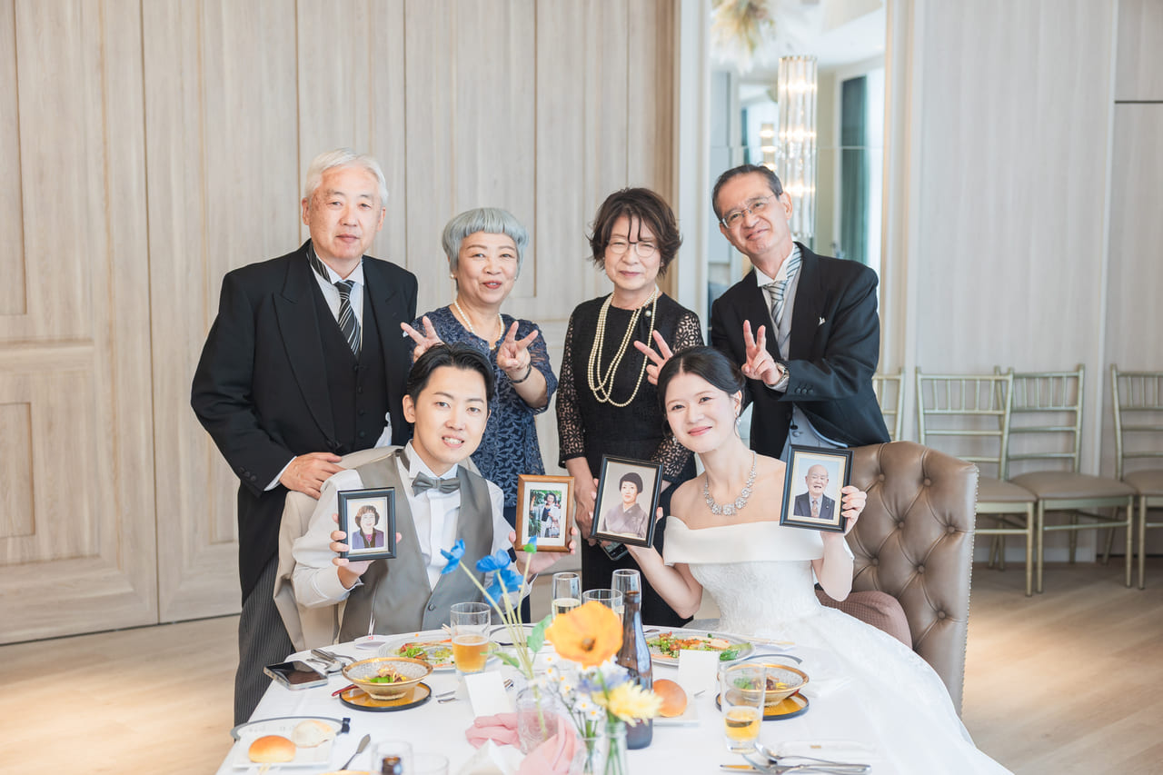 【家族だけでの結婚式】