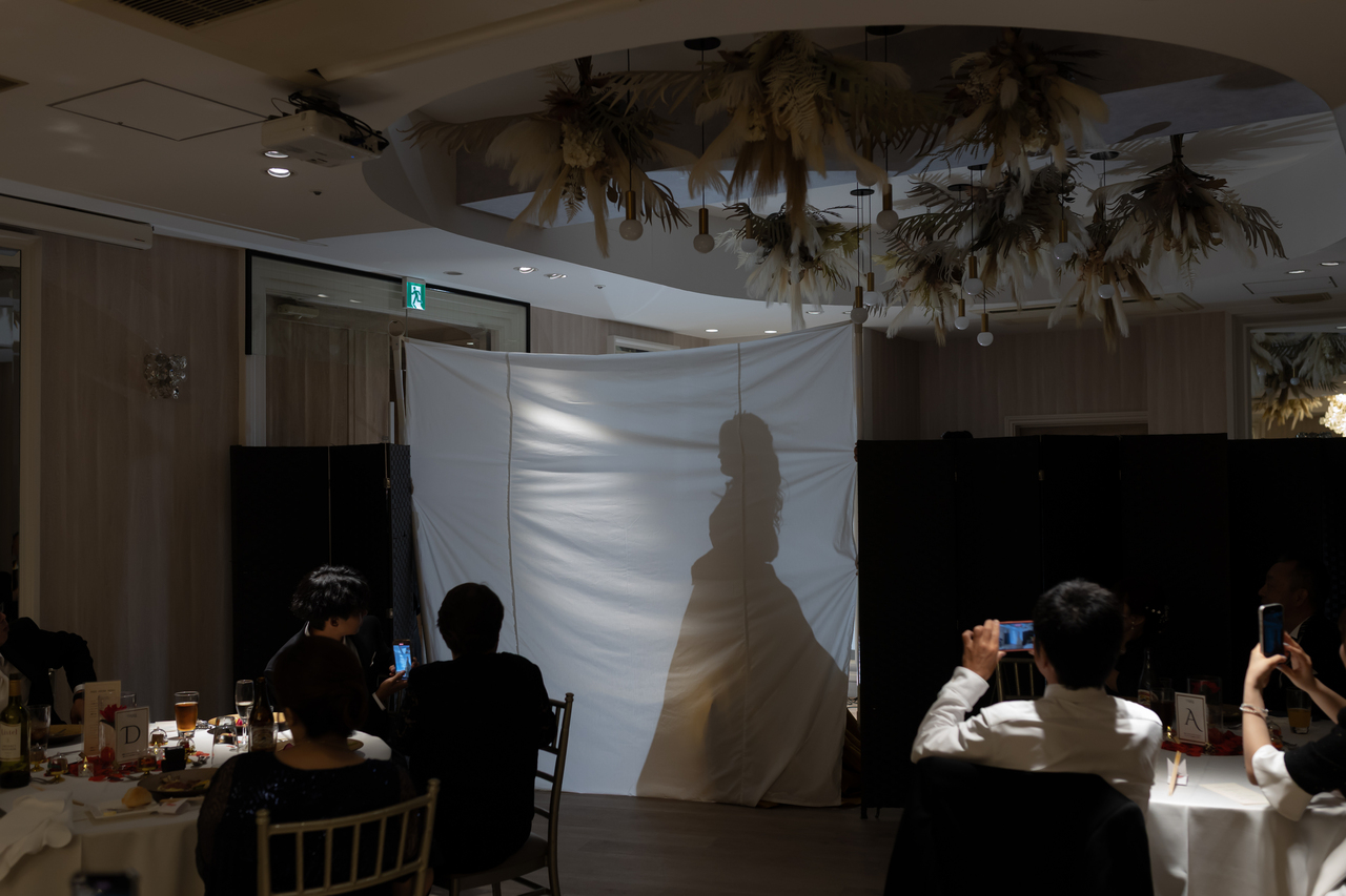 こだわりが詰まった会食演出♪