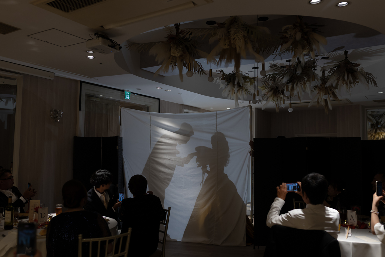 こだわりが詰まった会食演出♪