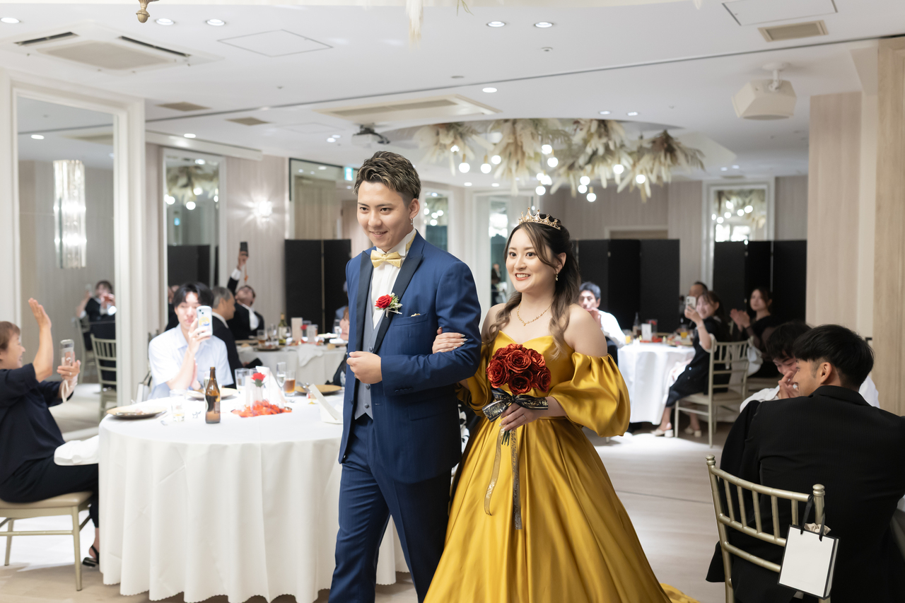 こだわりが詰まった会食演出♪