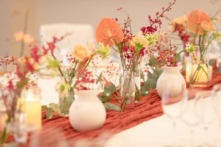 見積りに入っている「会場装花」とは??