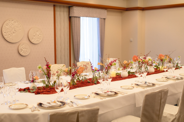 見積りに入っている「会場装花」とは??