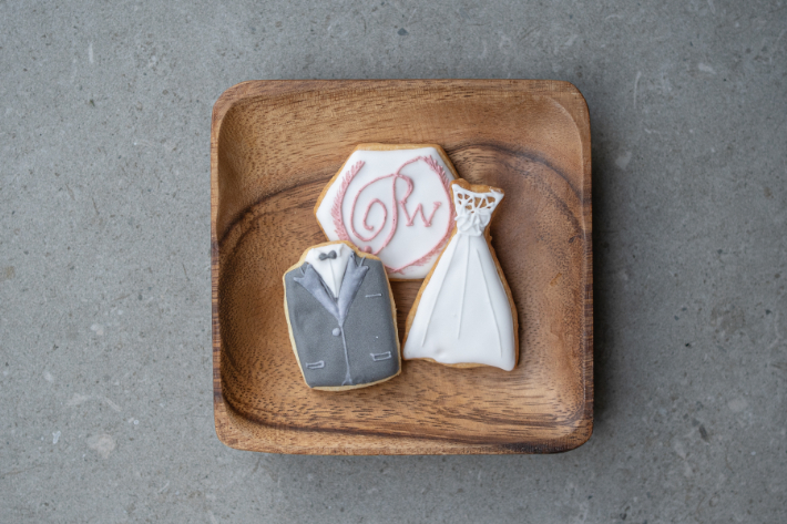 岡山店オリジナルクッキー!プチギフトや新郎新婦様の想い出用に♪