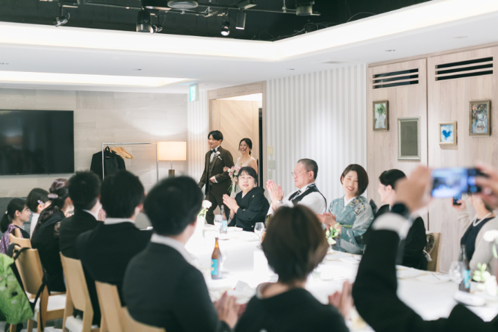 パーティー会場　THE MAGRITTE にて...