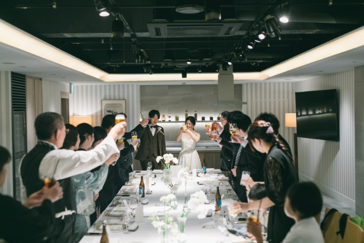 パーティー会場　THE MAGRITTE にて...