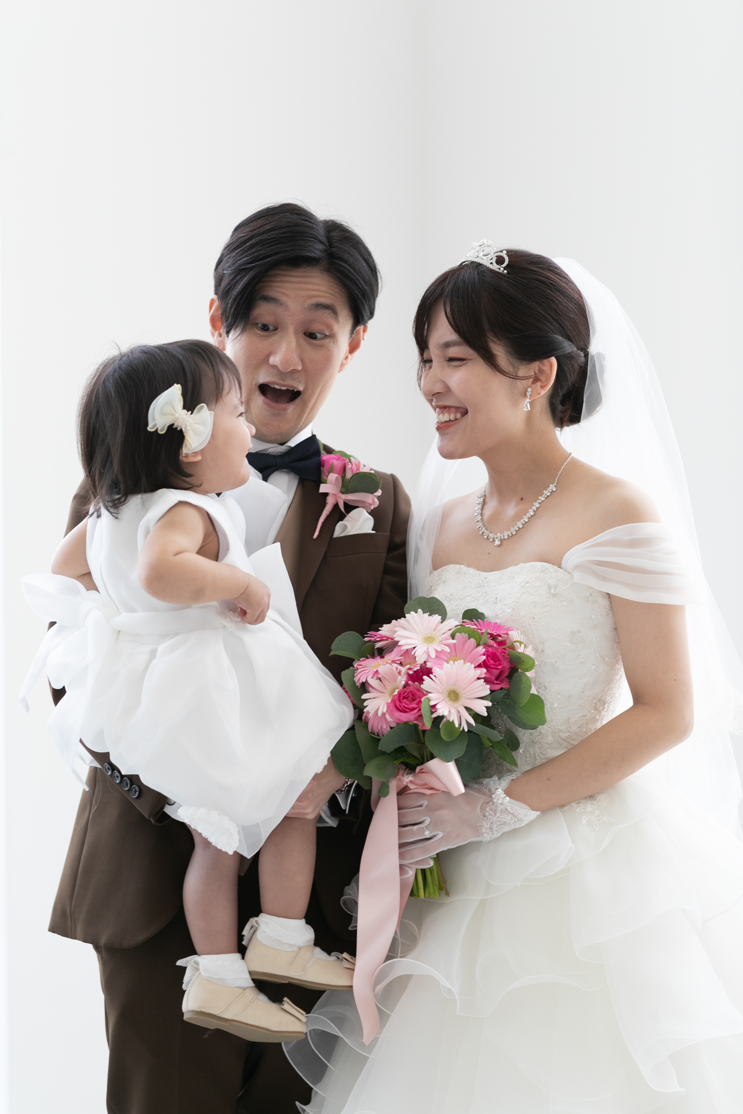 お子様といっしょのフォトウェディング