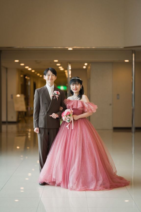 大切なご家族に見守られて迎えた、お二人にとってかけがえのない結婚式♡