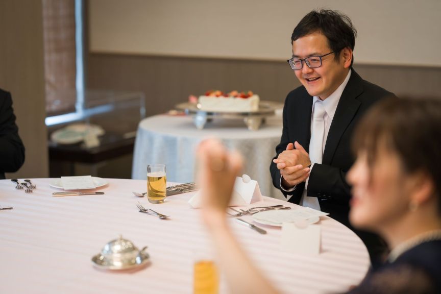 大切なご家族に見守られて迎えた、お二人にとってかけがえのない結婚式♡