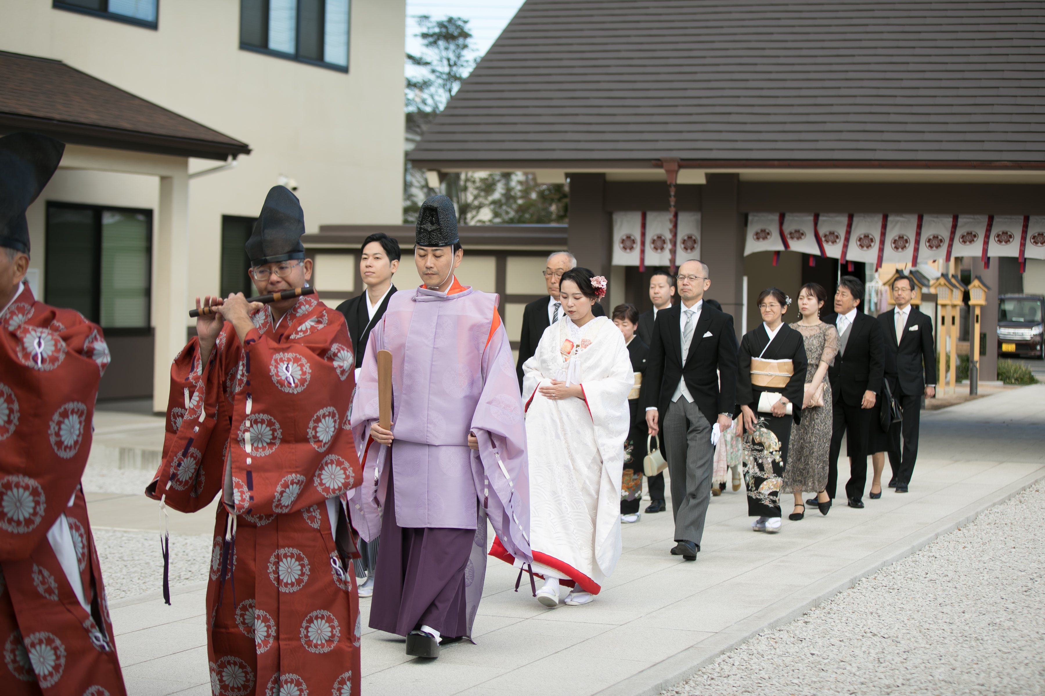【神社婚レポート】千葉縣護国神社での結婚式