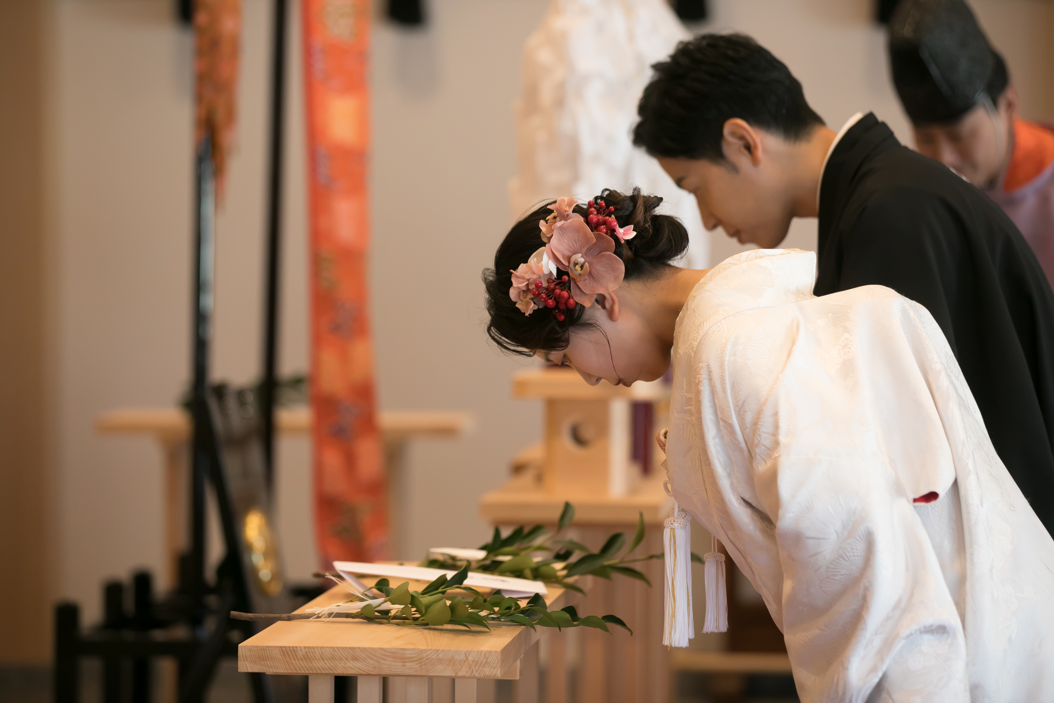【神社婚レポート】千葉縣護国神社での結婚式