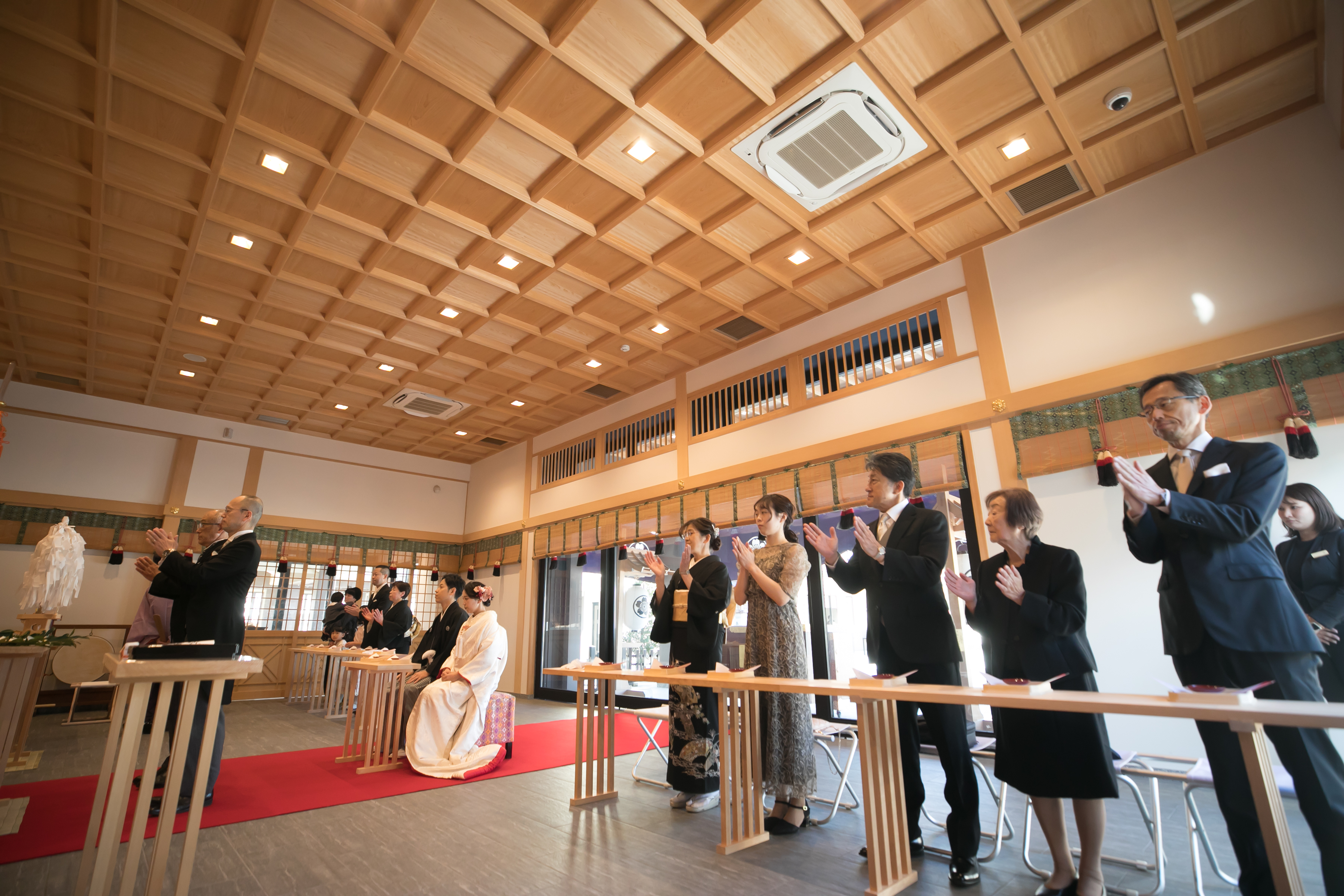 【神社婚レポート】千葉縣護国神社での結婚式