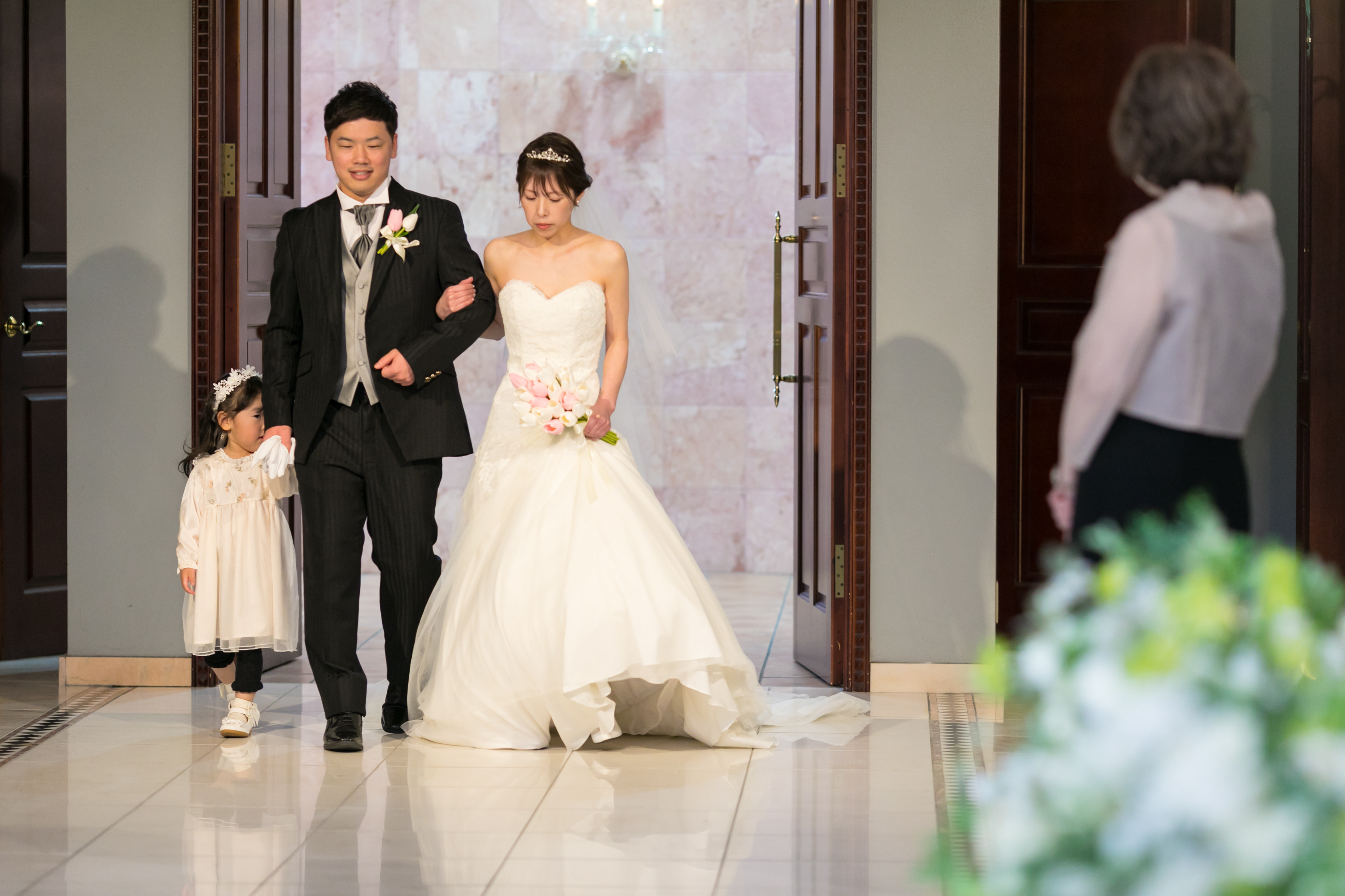お子様と一緒に叶えた、笑顔あふれる家族ウェディング②