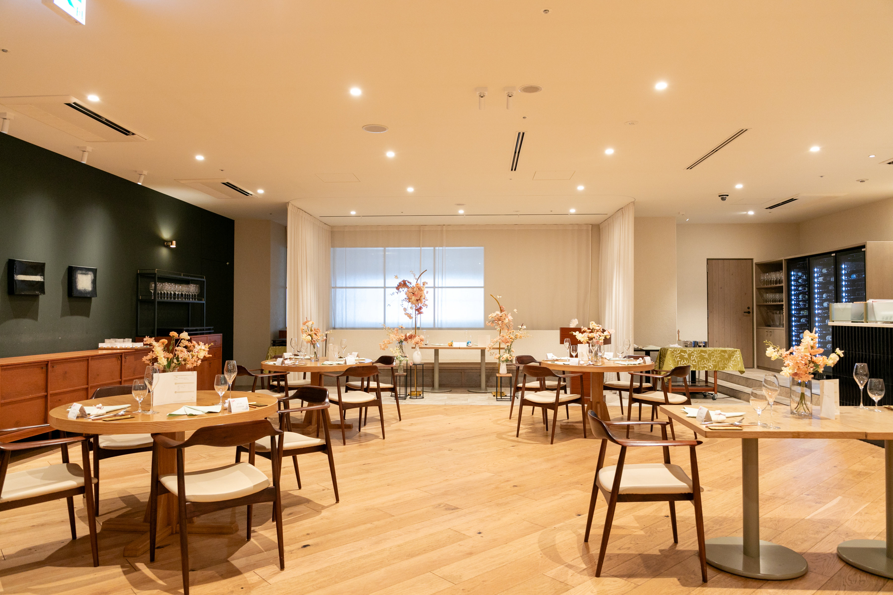 レストラン宴内人前式①