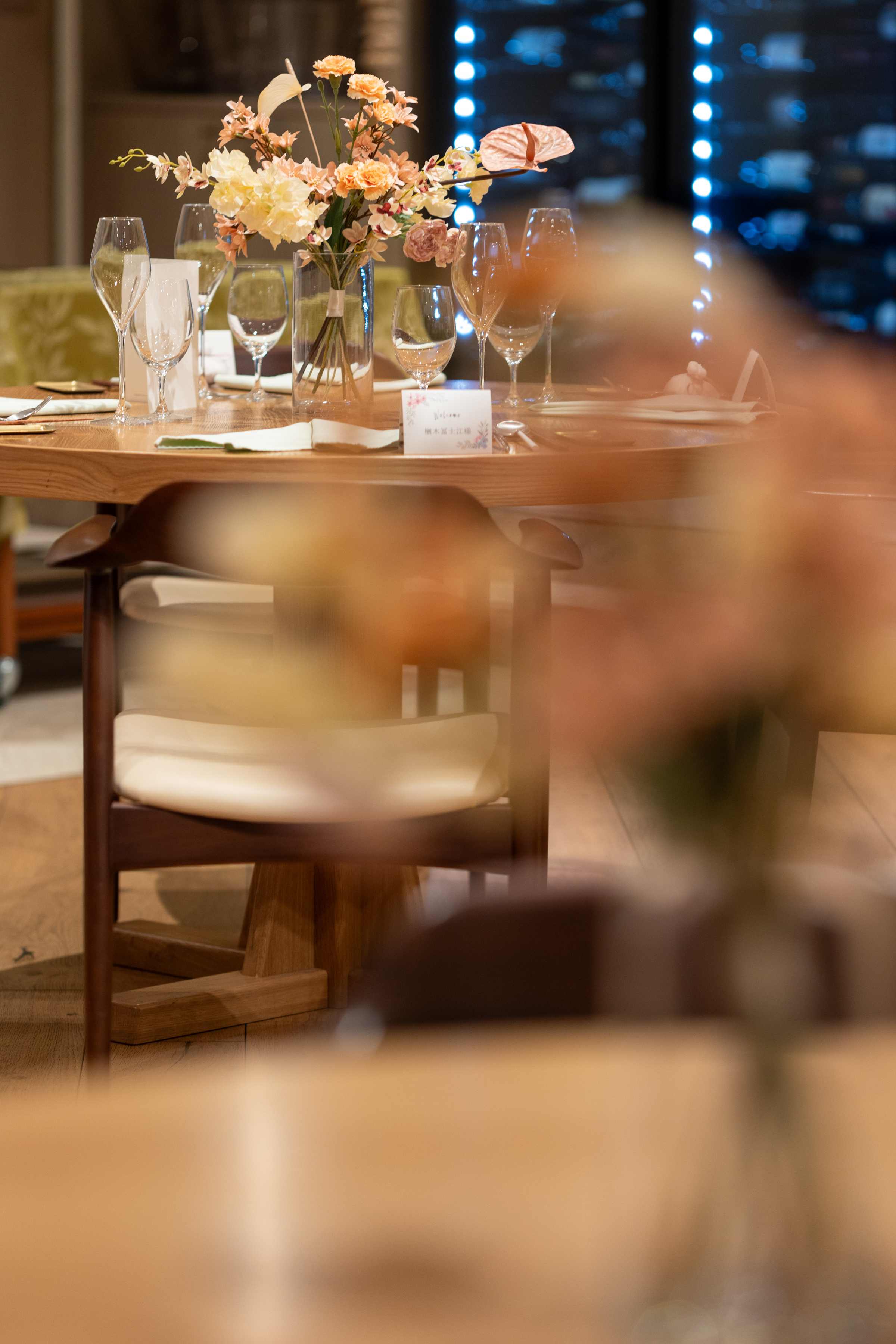 レストラン宴内人前式①