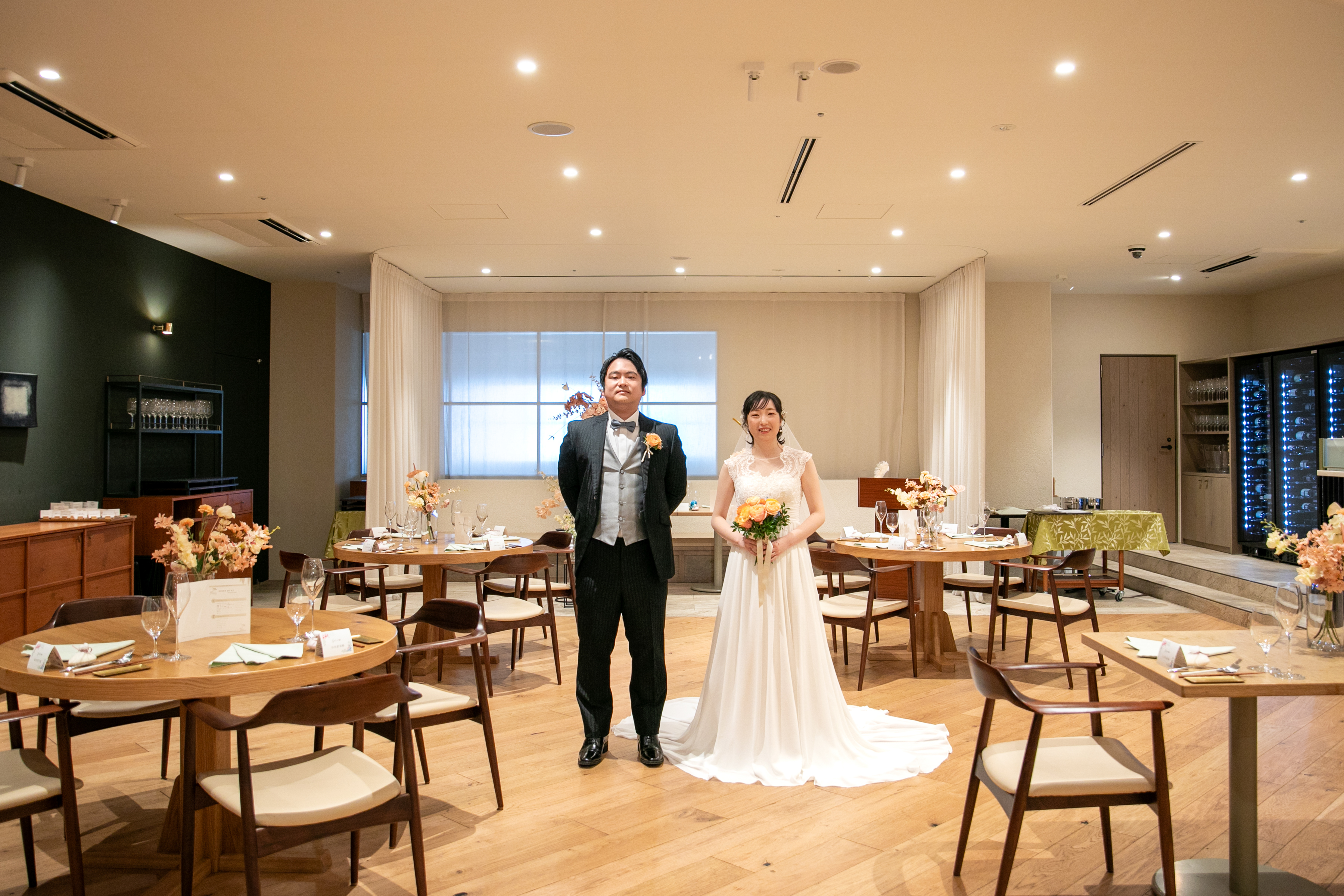 レストラン宴内人前式①